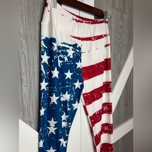D11.19 Charles Project Leggings American Flag One Size